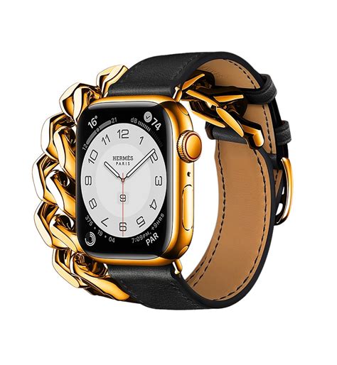 gold plated hermes apple watch